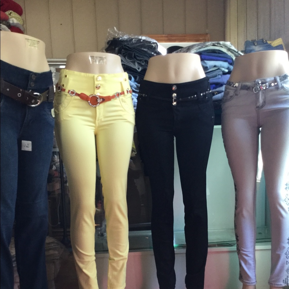 NEW Authentic Colombian Push Up Jeans Butt Lift,
